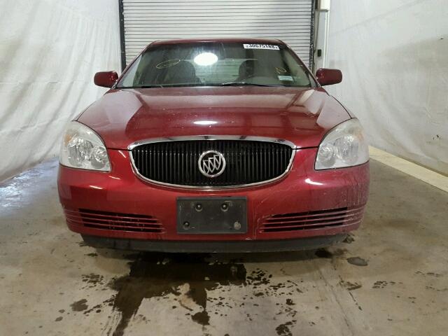 1G4HD57226U241101 - 2006 BUICK LUCERNE CX RED photo 9