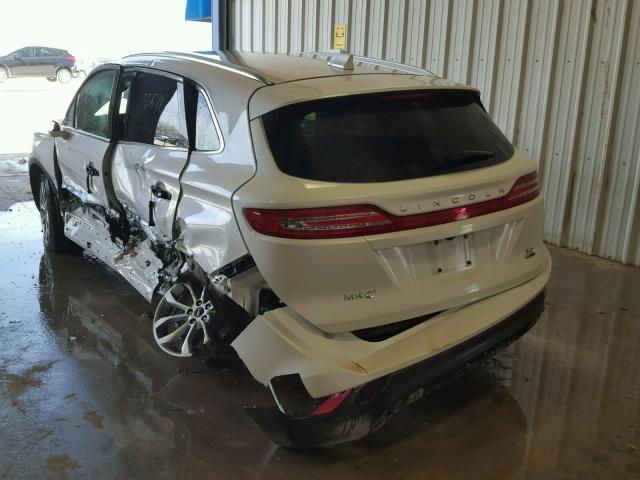 5LMCJ2C93GUJ19110 - 2016 LINCOLN MKC SELECT 白色 照片 3