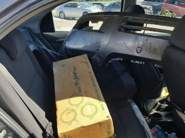 KL1TD56E29B656338 - 2009 CHEVROLET AVEO LS GRAY photo 6