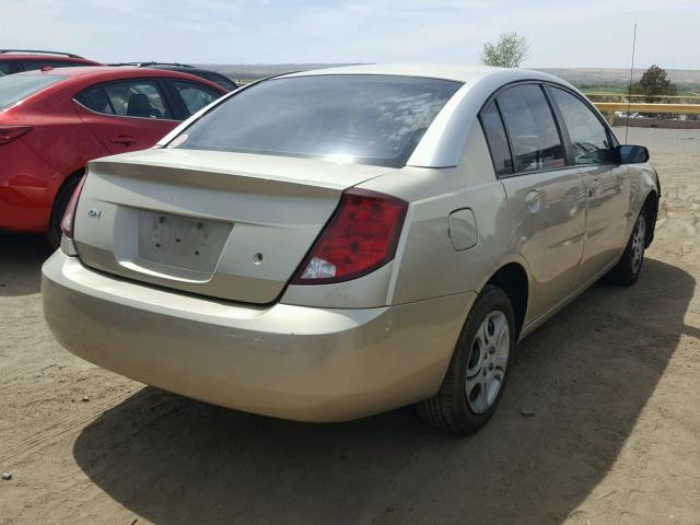 1G8AZ52F03Z140505 - 2003 SATURN ION LEVEL ოქროსფერი ფოტო 4