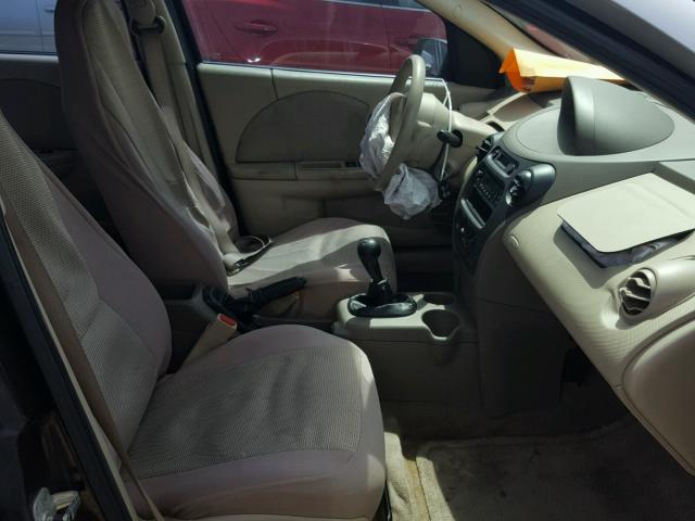 1G8AZ52F03Z140505 - 2003 SATURN ION LEVEL ოქროსფერი ფოტო 5