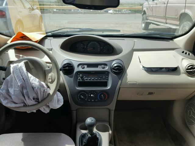 1G8AZ52F03Z140505 - 2003 SATURN ION LEVEL ოქროსფერი ფოტო 9