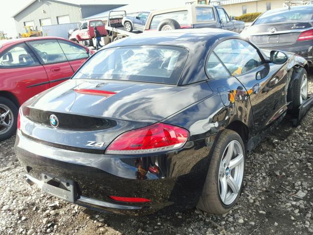 WBALM5C5XBE380019 - 2011 BMW Z4 SDRIVE3 BLACK photo 4