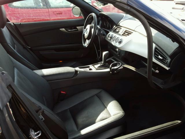 WBALM5C5XBE380019 - 2011 BMW Z4 SDRIVE3 BLACK photo 5