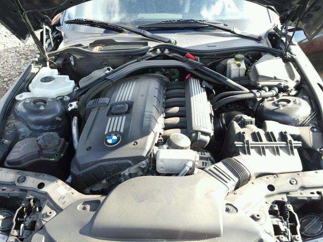 WBALM5C5XBE380019 - 2011 BMW Z4 SDRIVE3 BLACK photo 7