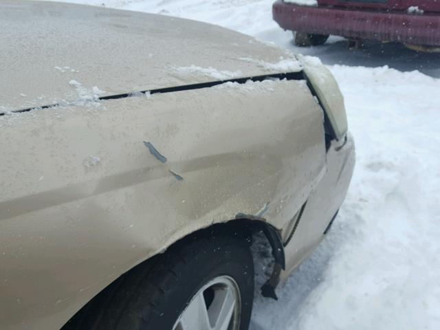 1G1ZT54894F186578 - 2004 CHEVROLET MALIBU LS ოქროსფერი ფოტო 10