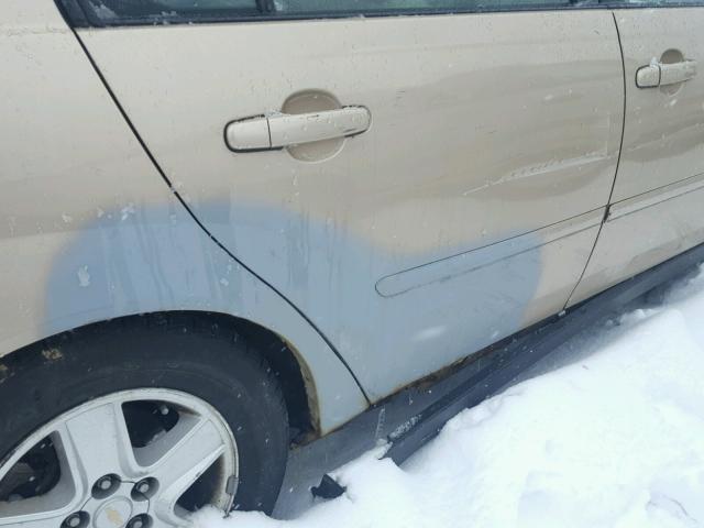 1G1ZT54894F186578 - 2004 CHEVROLET MALIBU LS ოქროსფერი ფოტო 9