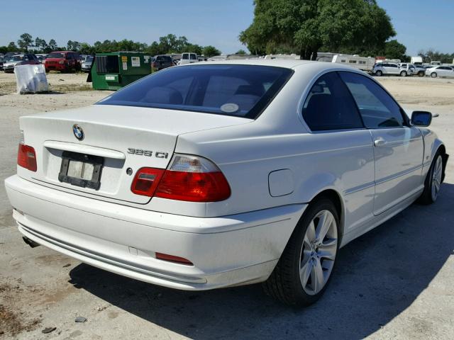 WBABN33432JW51465 - 2002 BMW 325 CI WHITE photo 4