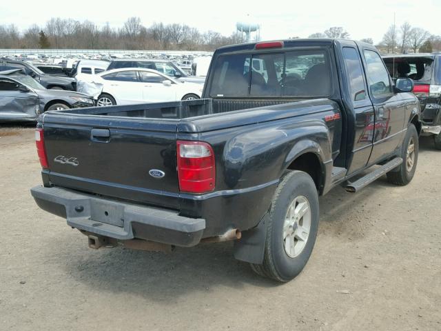 1FTZR45E62PA73585 - 2002 FORD RANGER SUP BLACK photo 4