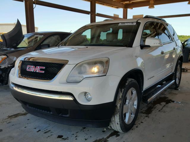 1GKER23728J227247 - 2008 GMC ACADIA SLT თეთრი ფოტო 2