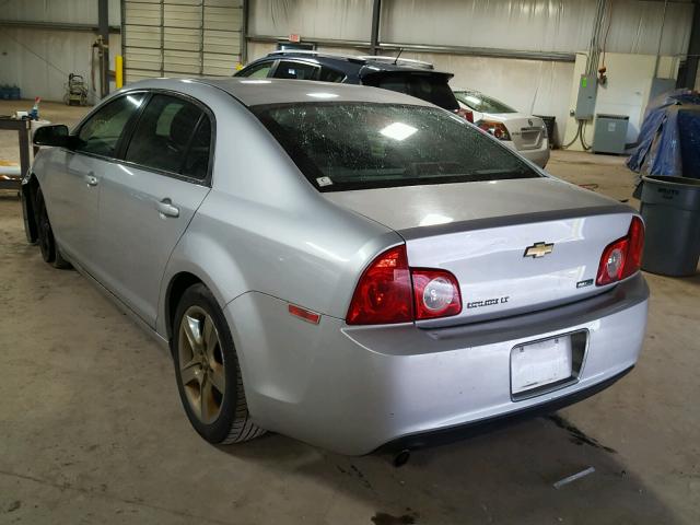 1G1ZC5E0XAF319174 - 2010 CHEVROLET MALIBU 1LT 银色 照片 3
