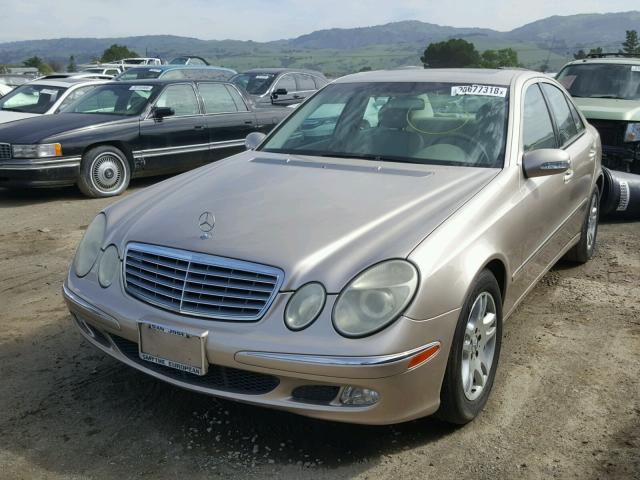 WDBUF65J73A296653 - 2003 MERCEDES-BENZ E 320 SILVER photo 2