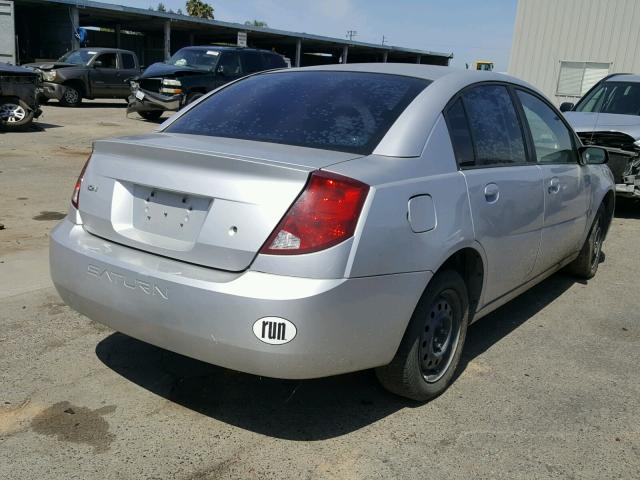 1G8AJ52F43Z146475 - 2003 SATURN ION LEVEL ვერცხლისფერი ფოტო 4