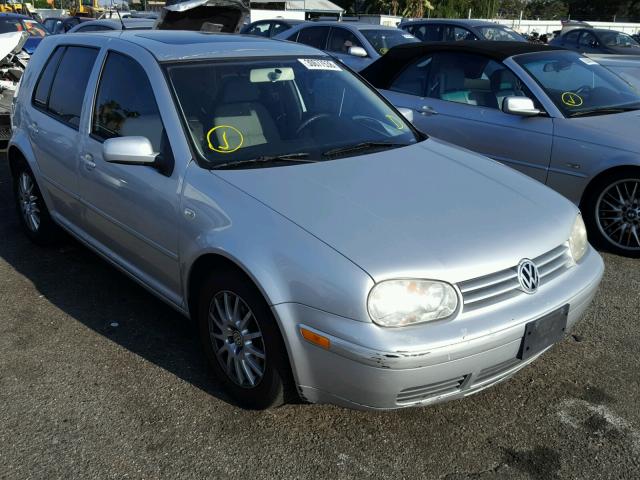 9BWGR61J344030466 - 2004 VOLKSWAGEN GOLF GLS T SILVER photo 1