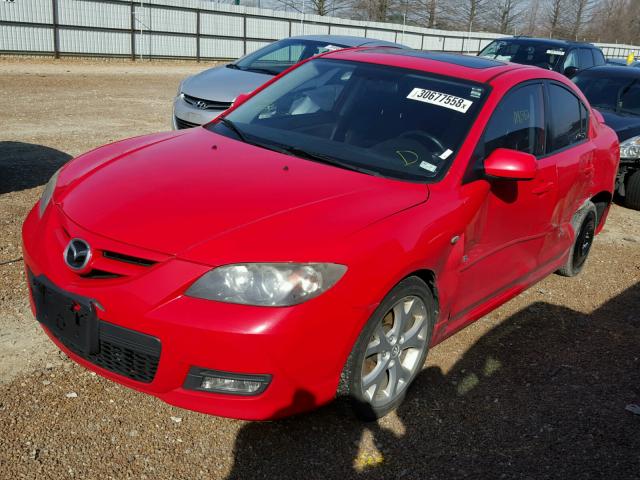 JM1BK323371611012 - 2007 MAZDA 3 S RED photo 2