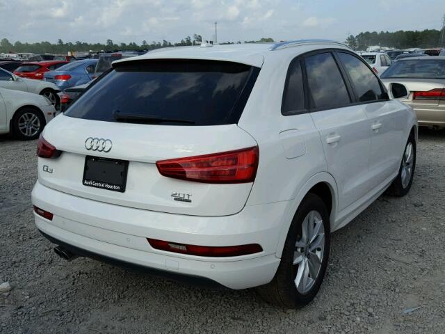 WA1ECCFS2HR011204 - 2017 AUDI Q3 PREMIUM WHITE photo 4