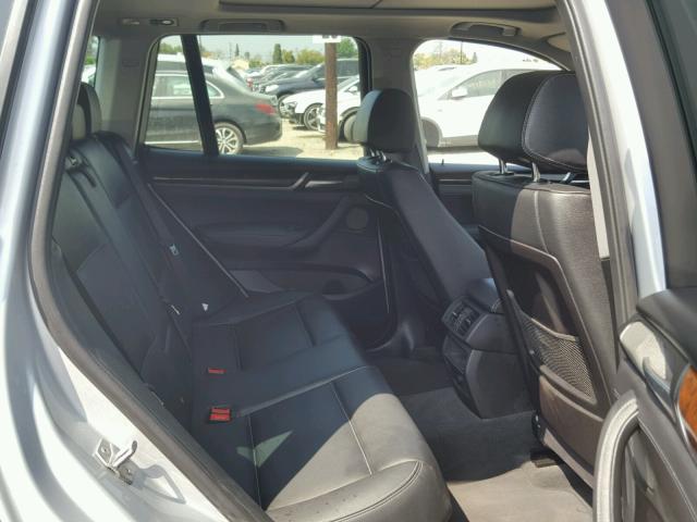 5UXWZ7C58H0U46228 - 2017 BMW X3 SDRIVE2 Plata foto 6