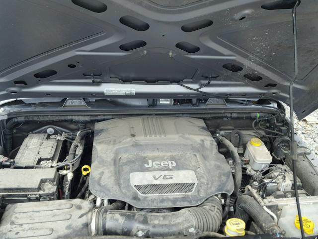 1C4AJWAG2FL529425 - 2015 JEEP WRANGLER S GRAY photo 7