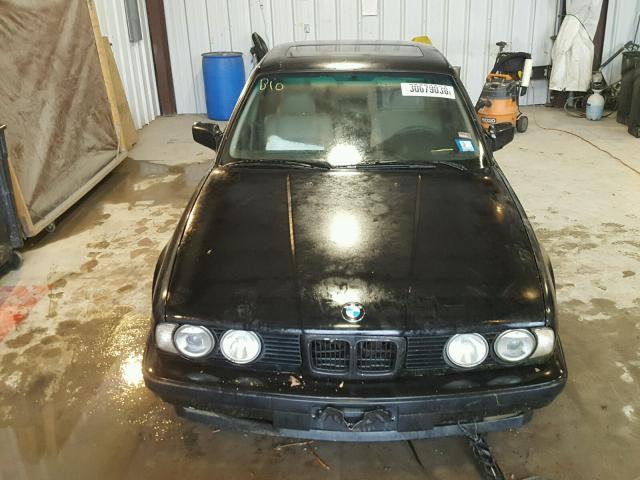 WBAHD631XNBJ79364 - 1992 BMW 525 I AUTO BLACK photo 9