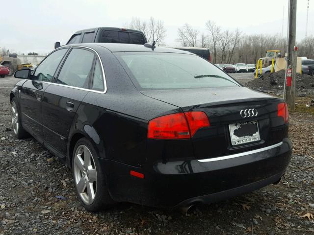 WAUEH78E26A229268 - 2006 AUDI A4 S-LINE BLACK photo 3