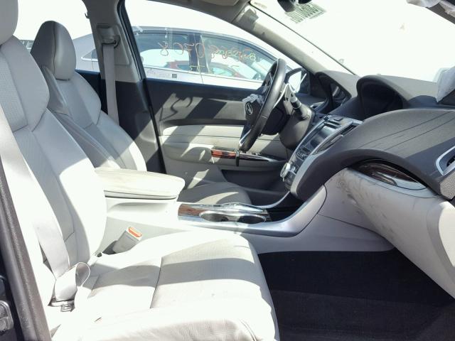 19UUB2F53GA001269 - 2016 ACURA TLX TECH GRAY photo 5