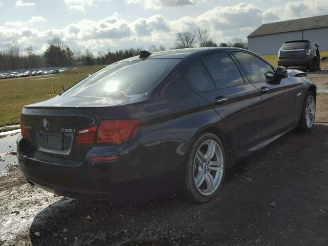 WBAFU9C52DDY71410 - 2013 BMW 550 XI BLACK photo 4