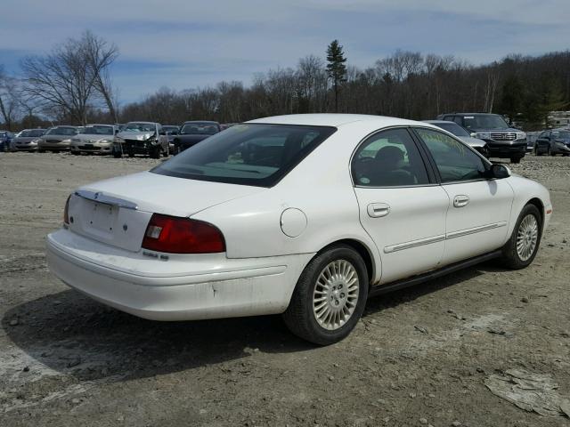 1MEFM50UX2A605041 - 2002 MERCURY SABLE GS WHITE photo 4