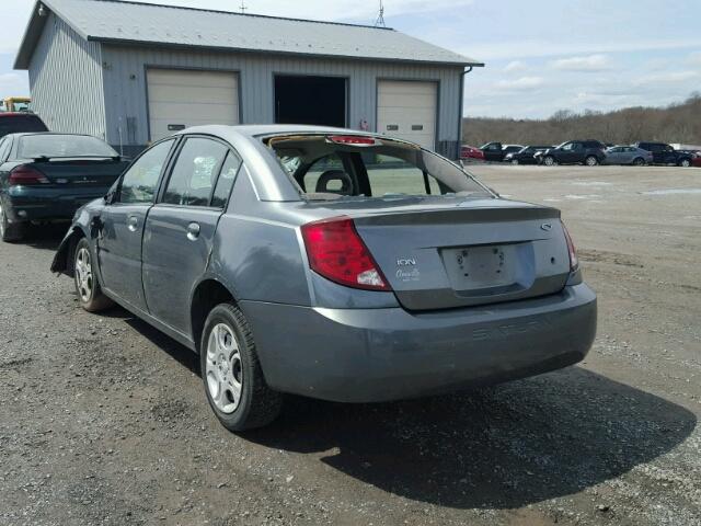 1G8AJ52F15Z116921 - 2005 SATURN ION LEVEL GRAY photo 3