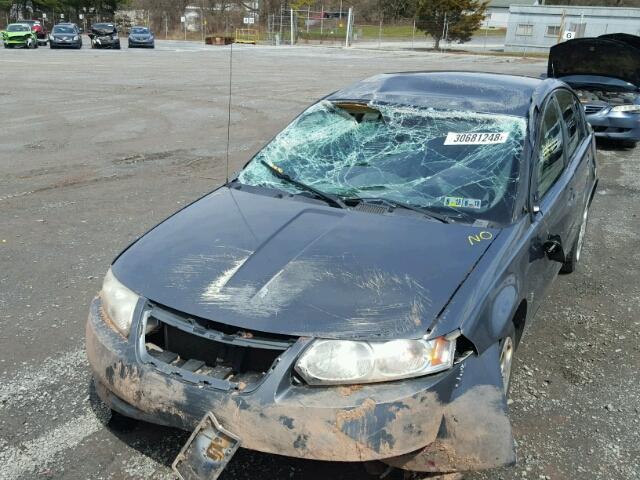 1G8AJ52F15Z116921 - 2005 SATURN ION LEVEL GRAY photo 9