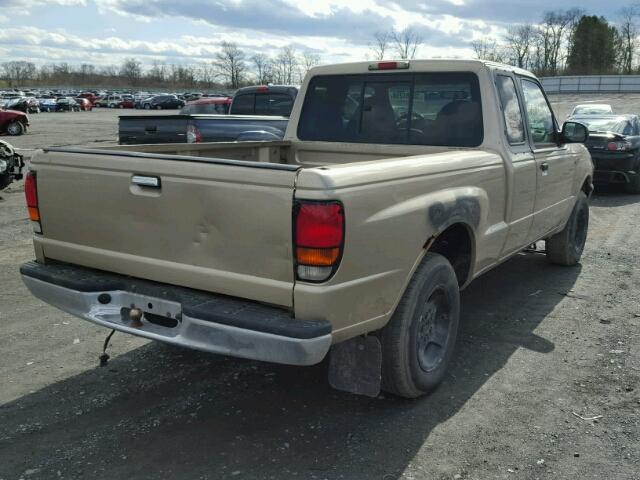 4F4YR16C7YTM08786 - 2000 MAZDA B2500 CAB GOLD photo 4