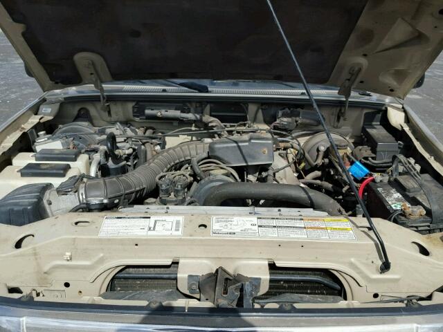 4F4YR16C7YTM08786 - 2000 MAZDA B2500 CAB GOLD photo 7