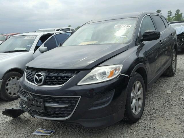 JM3TB2BV0C0339347 - 2012 MAZDA CX-9 BLACK photo 2