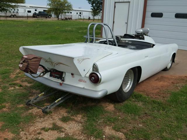 BOS30681298 - 1956 FORD T-BIRD WHITE photo 4