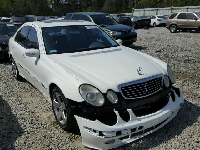 WDBUF70J83A160366 - 2003 MERCEDES-BENZ E 500 WHITE photo 1