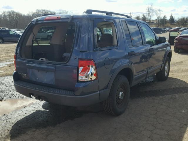 1FMZU73K03UC65401 - 2003 FORD EXPLORER X GRAY photo 4