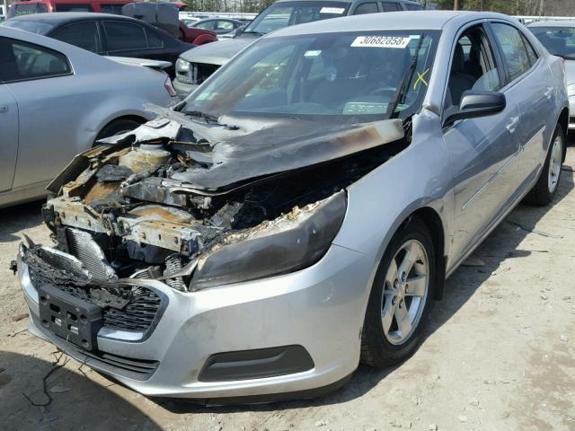 1G11B5SLXFF343965 - 2015 CHEVROLET MALIBU LS 灰色 照片 2