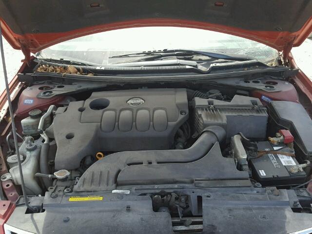 1N4AL2EP1BC138828 - 2011 NISSAN ALTIMA S RED photo 7