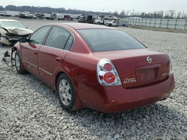 1N4AL11D36C113814 - 2006 NISSAN ALTIMA S BURGUNDY photo 3