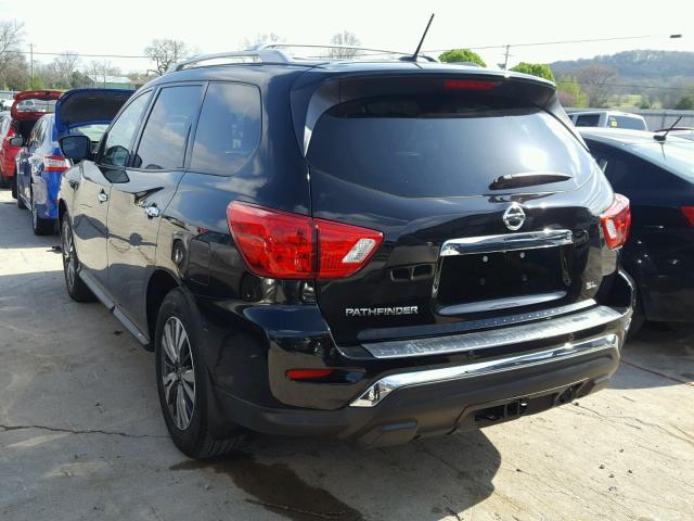 5N1DR2MN5HC634211 - 2017 NISSAN PATHFINDER BLACK photo 3