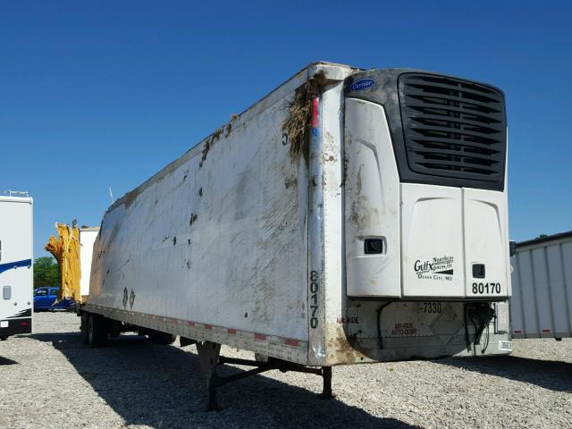 1UYVS25308M391607 - 2008 UTILITY TRAILER WHITE photo 1