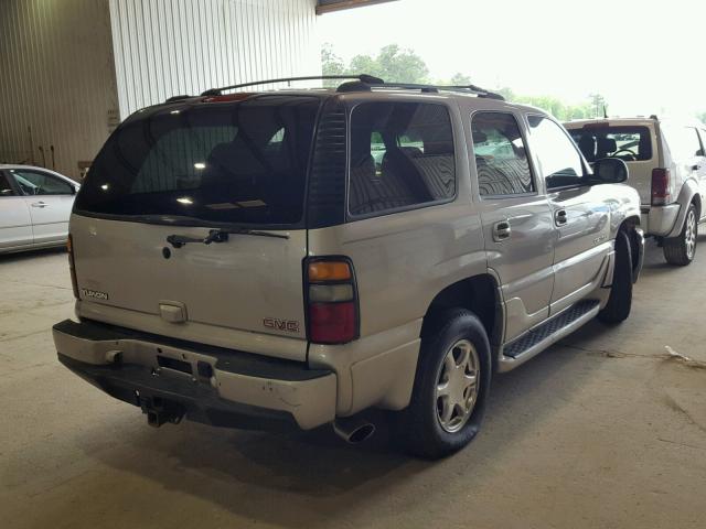 1GKEK63U24J121716 - 2004 GMC YUKON DENA WHITE photo 4