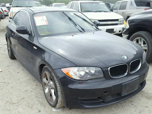 WBAUP7C59AVK77390 - 2010 BMW 128 I BLACK photo 1