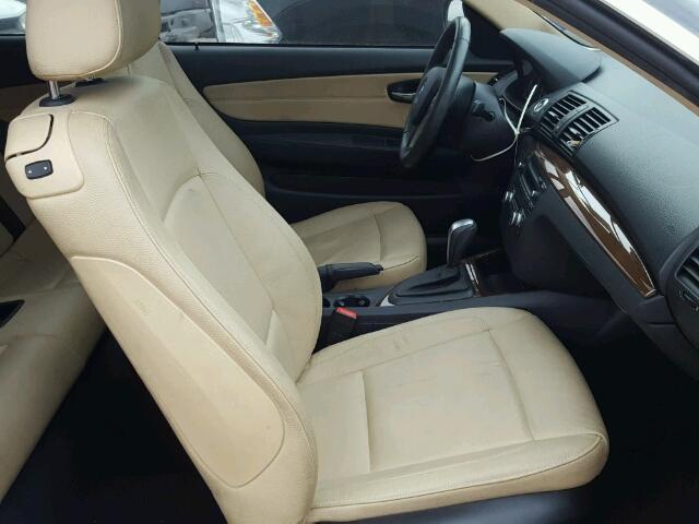 WBAUP7C59AVK77390 - 2010 BMW 128 I BLACK photo 5