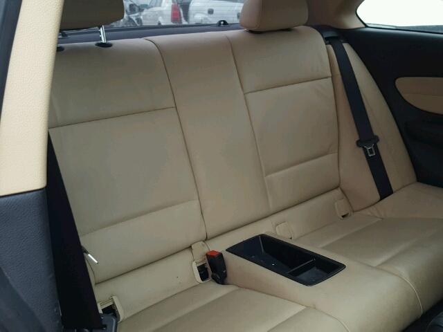 WBAUP7C59AVK77390 - 2010 BMW 128 I BLACK photo 6