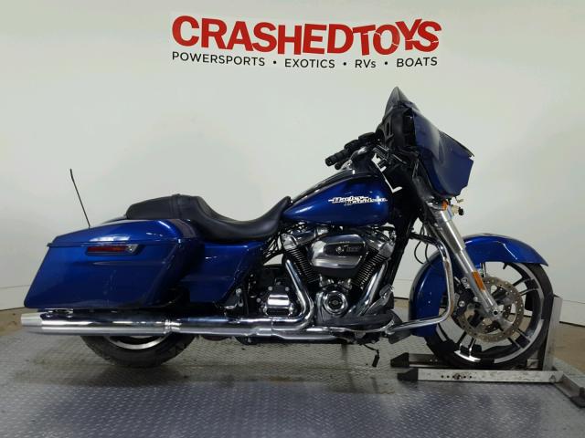 1HD1KBC17HB609728 - 2017 HARLEY-DAVIDSON FLHX STREE BLUE photo 1