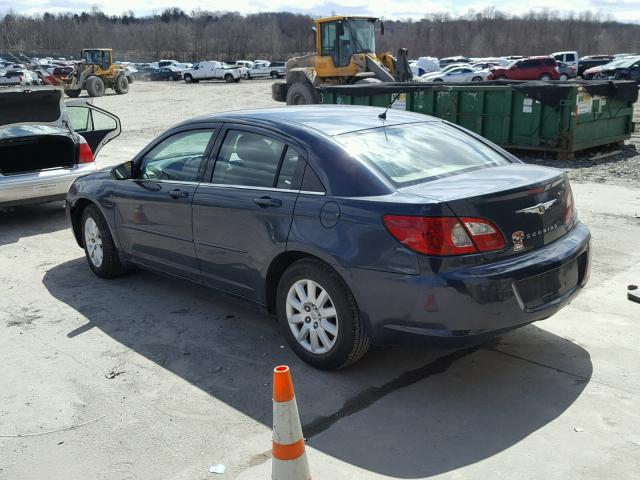 1C3LC46K57N550669 - 2007 CHRYSLER SEBRING BLUE photo 3