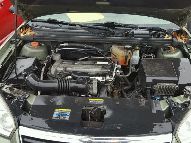 1G1ZS51F76F201412 - 2006 CHEVROLET MALIBU LS 绿色 照片 7