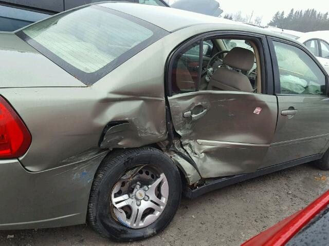 1G1ZS51F76F201412 - 2006 CHEVROLET MALIBU LS 绿色 照片 9