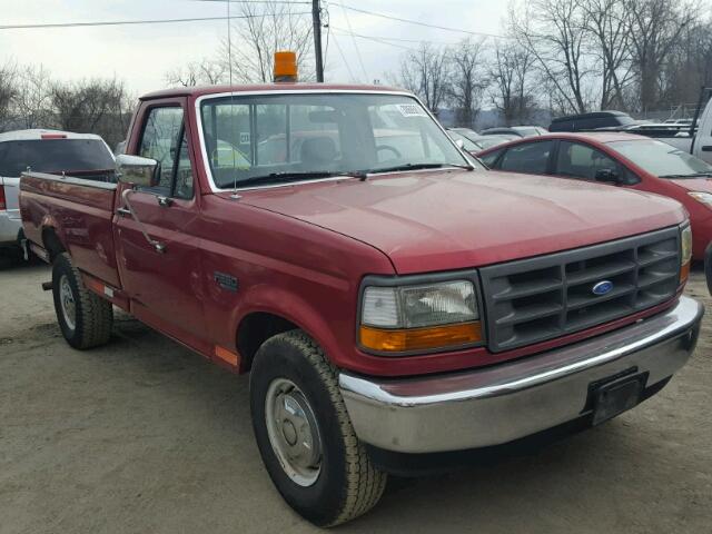 1FTEF25N9RNA72724 - 1994 FORD F250 RED photo 1