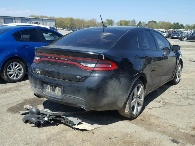 1C3CDFEB1ED833826 - 2014 DODGE DART GT BLUE photo 4